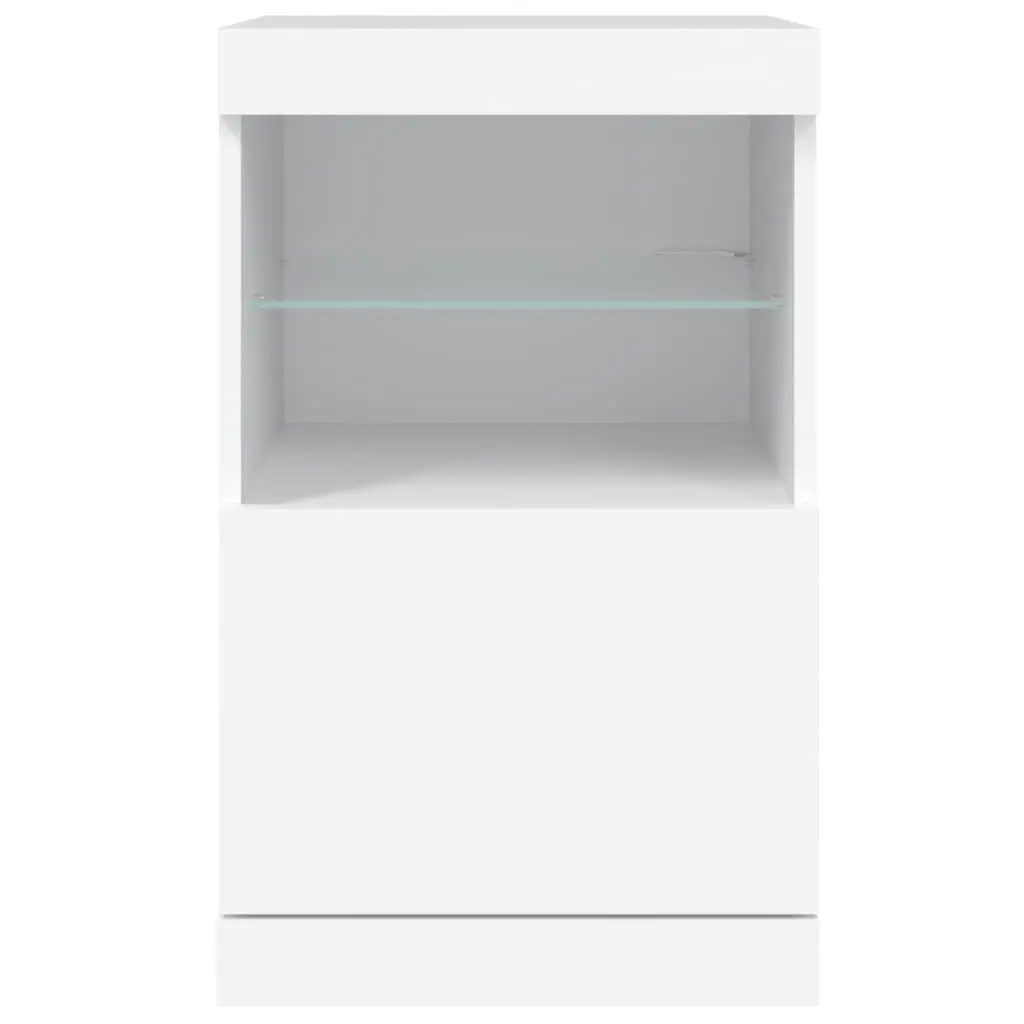 White Sideboard with Ample Storage