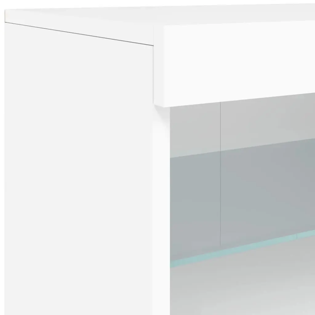 White Sideboard with Ample Storage