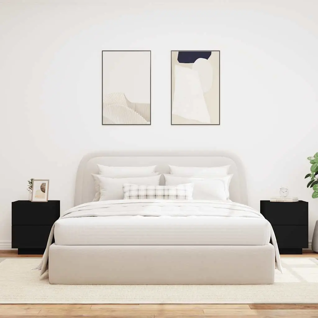 Bedside Cabinets with LED Lighting