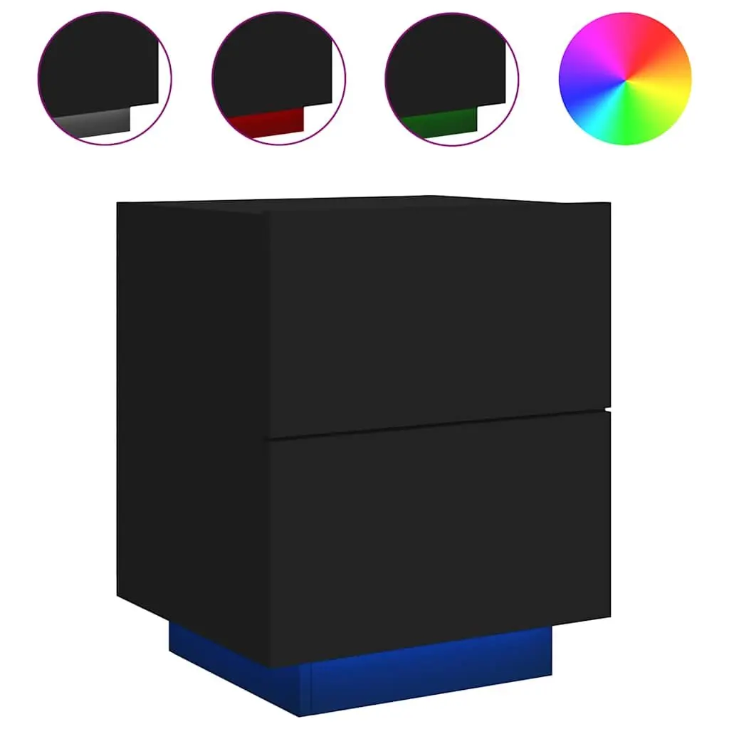 Bedside Cabinets with LED Lighting
