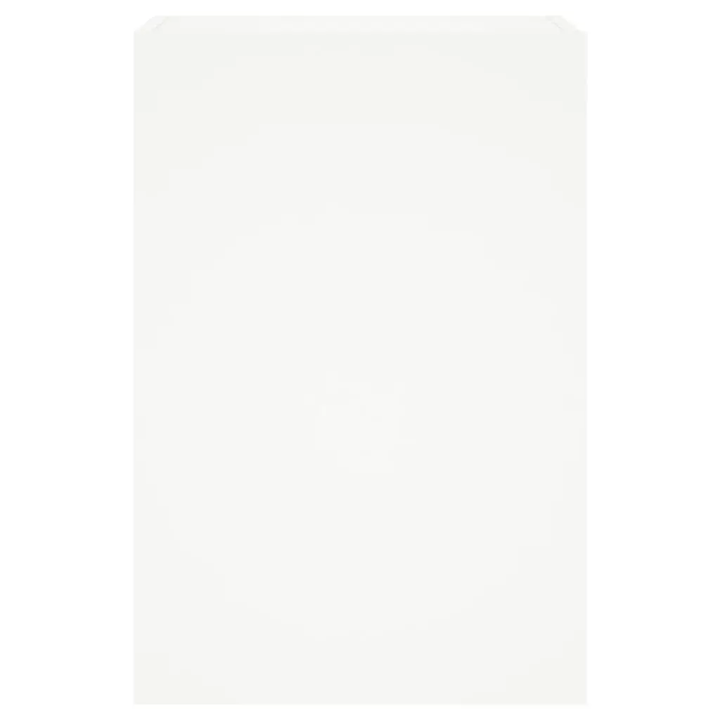 Floating Wall Cabinets in White—2pcs Set