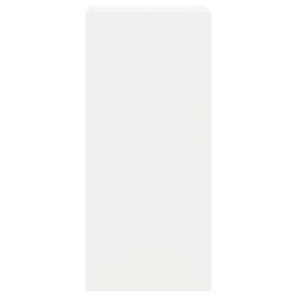 TV Wall Cabinet White Floating Media Unit Wall-Mounted Storage 40.5W x 30D x 90H cm