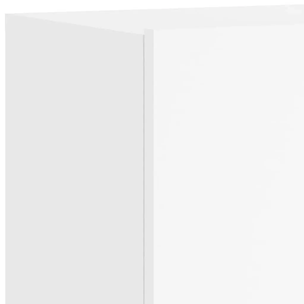 Wall-Mounted TV Cabinets Storage Units 80x30x41cm White 2 Pieces