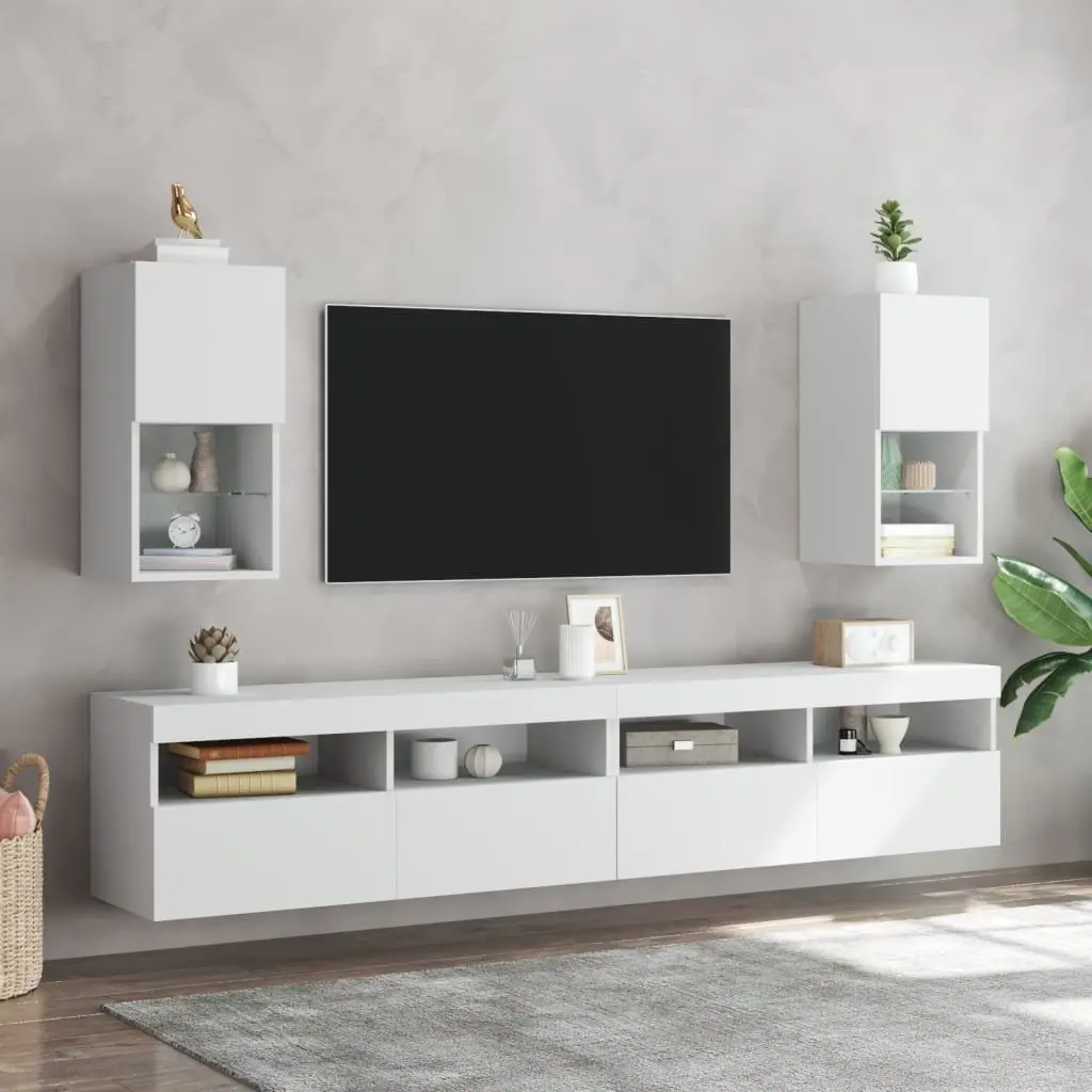 TV Cabinets with LED Lighting for Smart Organization