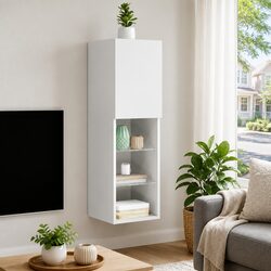 Practical and Stylish TV Cabinet with RGB Features
