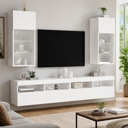 Reliable TV Cabinets with LED Lighting for Your Home