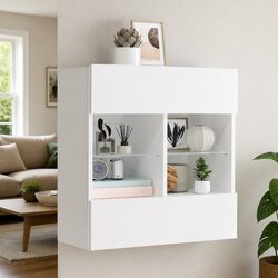 Comfortable and Functional Floating TV Wall Cabinet