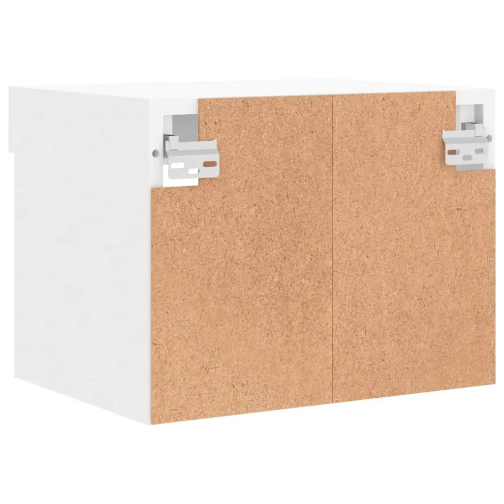 Wall-mounted Bedside Cabinet Featuring RGB LED Lights