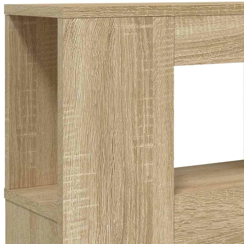LED Headboard Brown Engineered Wood 160cm RGB Lights Modern Bedroom Furniture