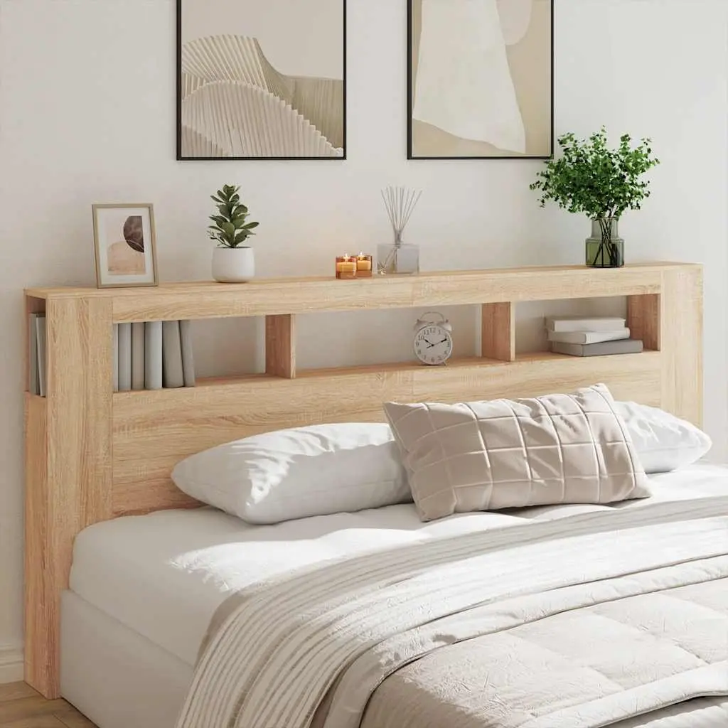 LED Headboard with Customizable RGB Lighting