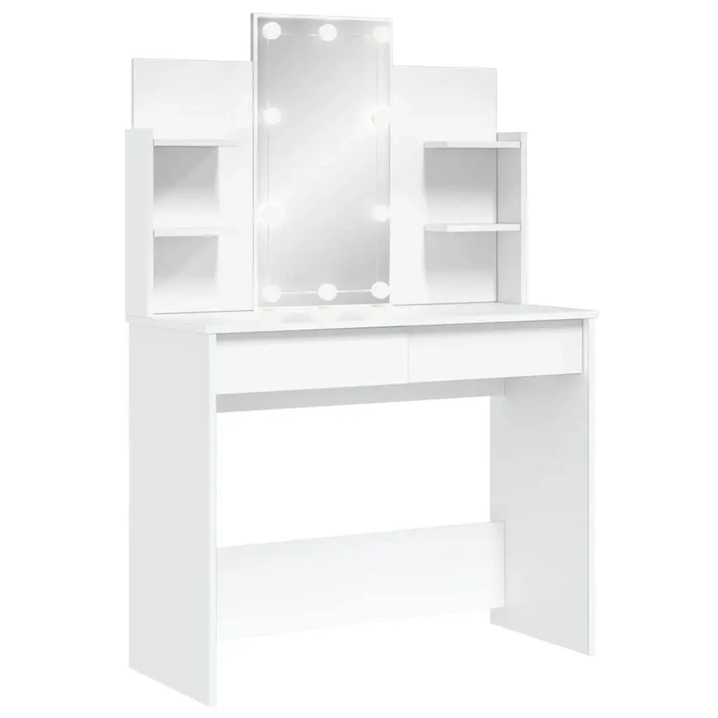 White Dressing Table with Ample Storage