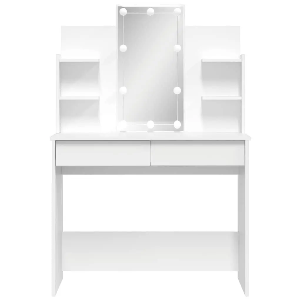 White Dressing Table with Ample Storage