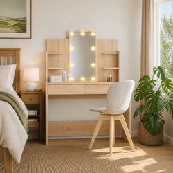 Brown Dressing Table: Practicality Meets Style