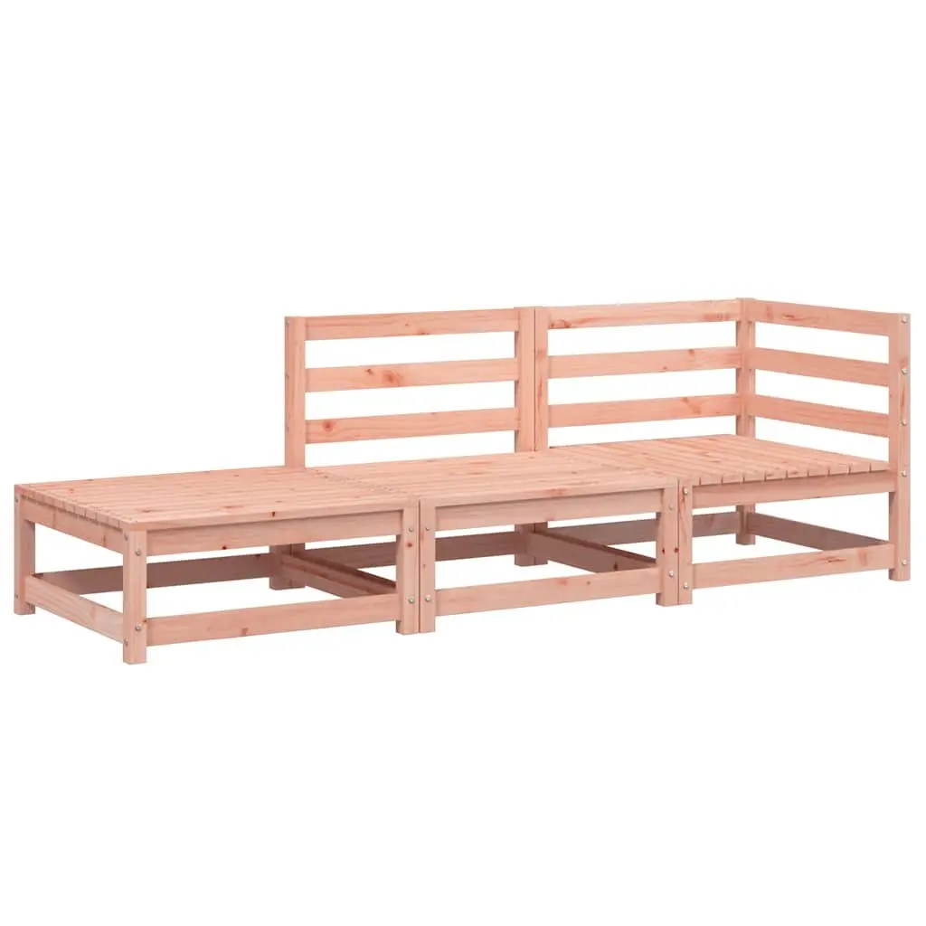 2-Seater Outdoor Garden Sofa with Footstool