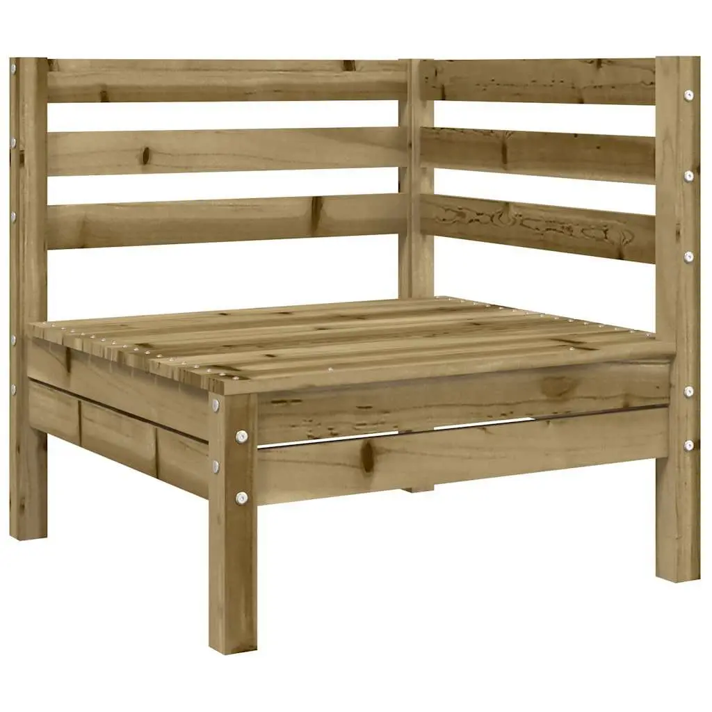 Modular Corner Sofa with Cushions for Outdoors