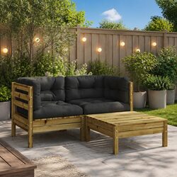 Reliable 2-Seater Wooden Garden Sofa for Lasting Enjoyment