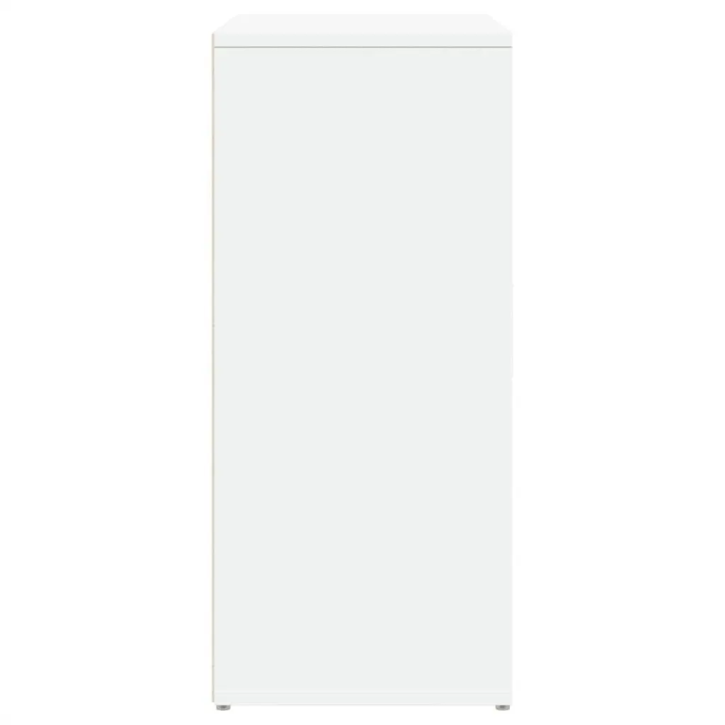 Sideboard Storage Cabinet White 60x31x70 cm Engineered Wood