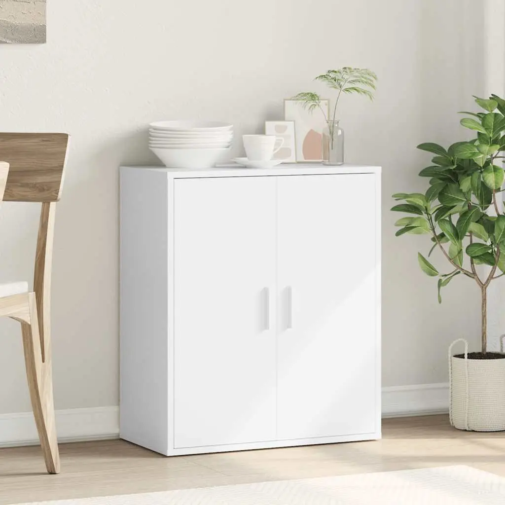 White Sideboard with Storage