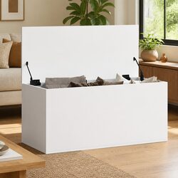 Durable White Storage Box for Practical Everyday Use