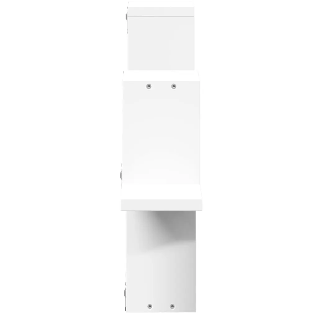 Wall Shelf Storage Display Bookcase 104.5x10x43 cm White