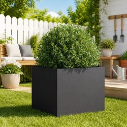 Reliable Black Steel Planter for Your Garden
