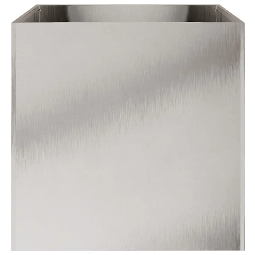Stainless Steel Planters Set of 2 49x47x46cm for Outdoor Use