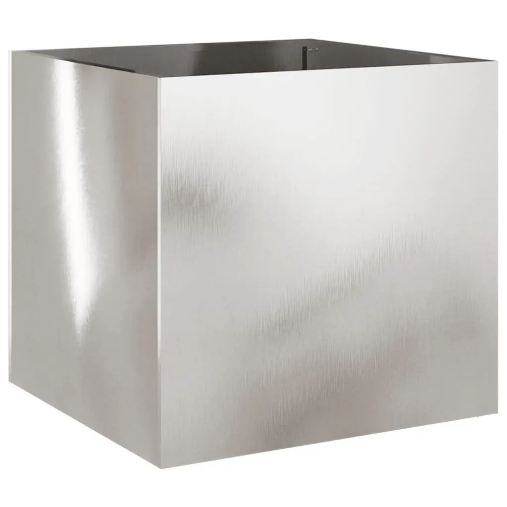 Stainless Steel Planters Set of 2 49x47x46cm for Outdoor Use