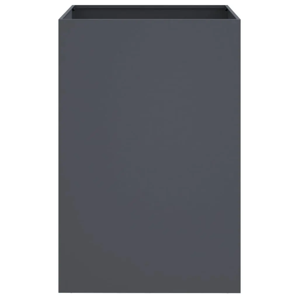 Planter Box Anthracite 52x48x75cm Raised Bed Garden Flower Container Outdoor