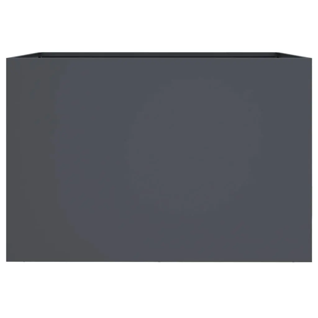 Steel Planter for Garden 62x40x39 cm Anthracite