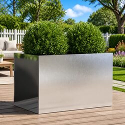 Reliable Stainless Steel Raised Planter Box for Your Garden