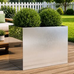 Reliable Stainless Steel Raised Planter for Your Home