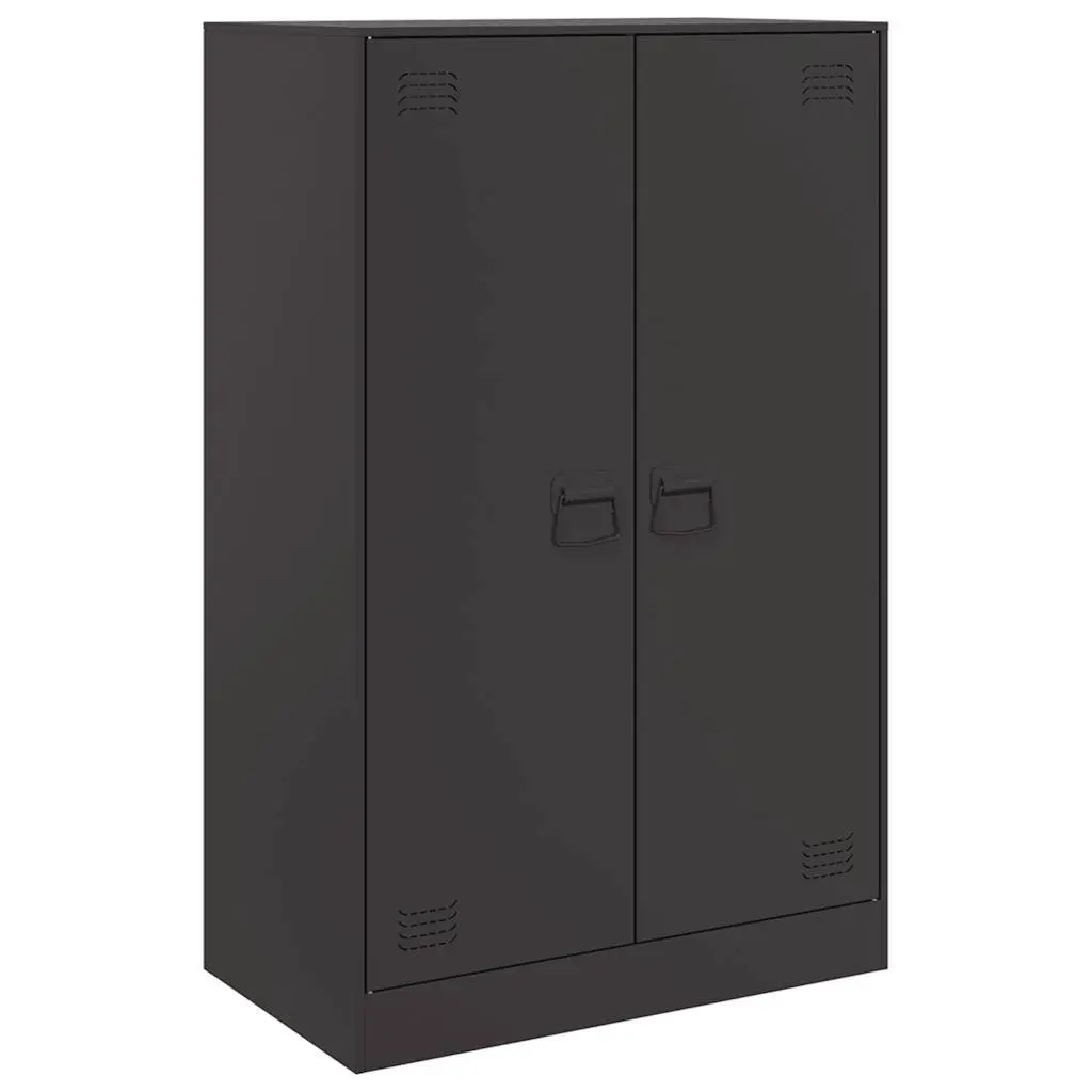 Black Sideboard with Ample Storage Space