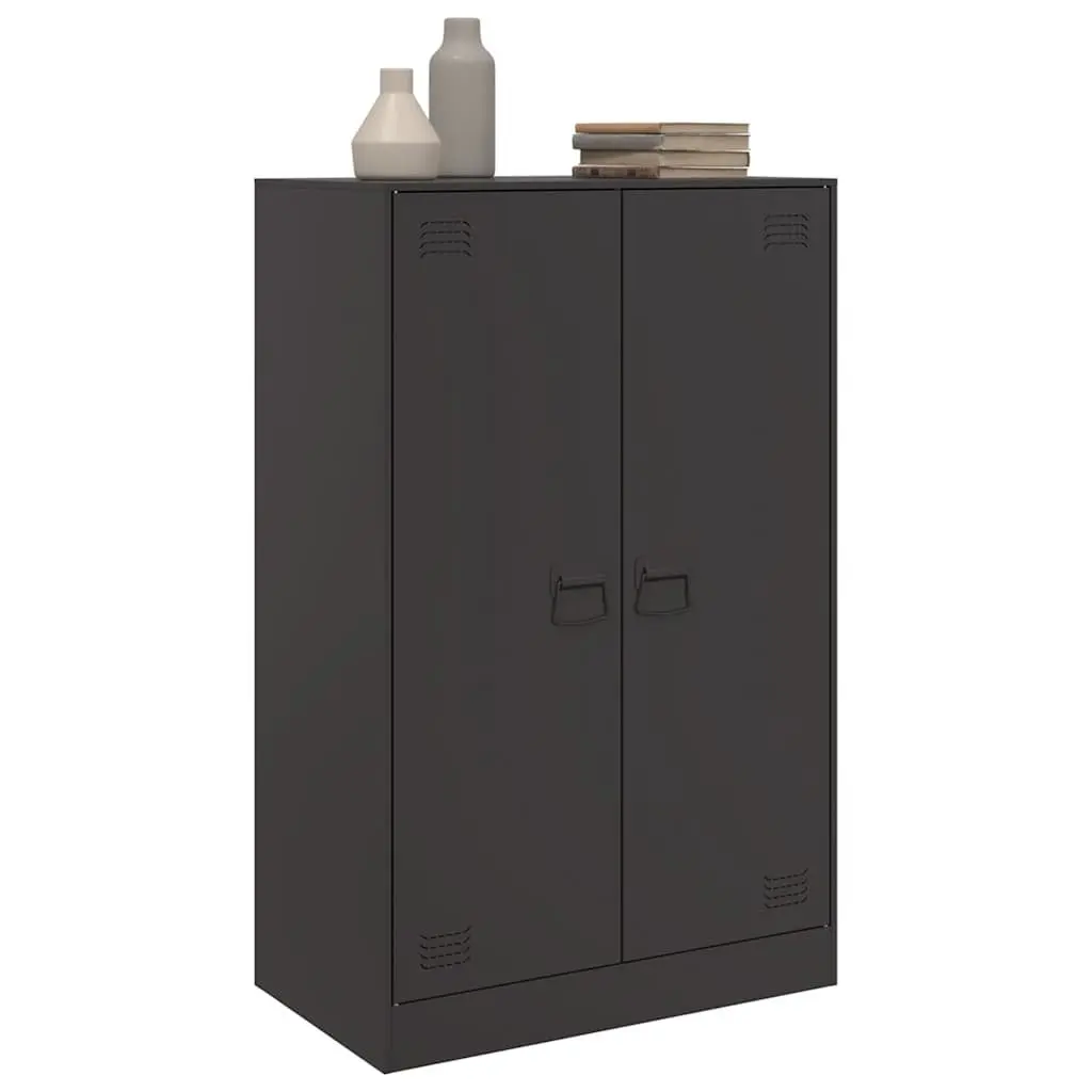 Black Sideboard with Ample Storage Space