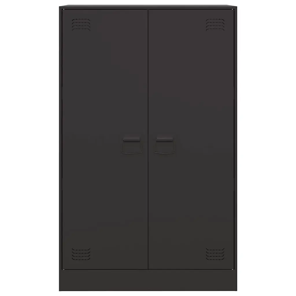 Black Sideboard with Ample Storage Space