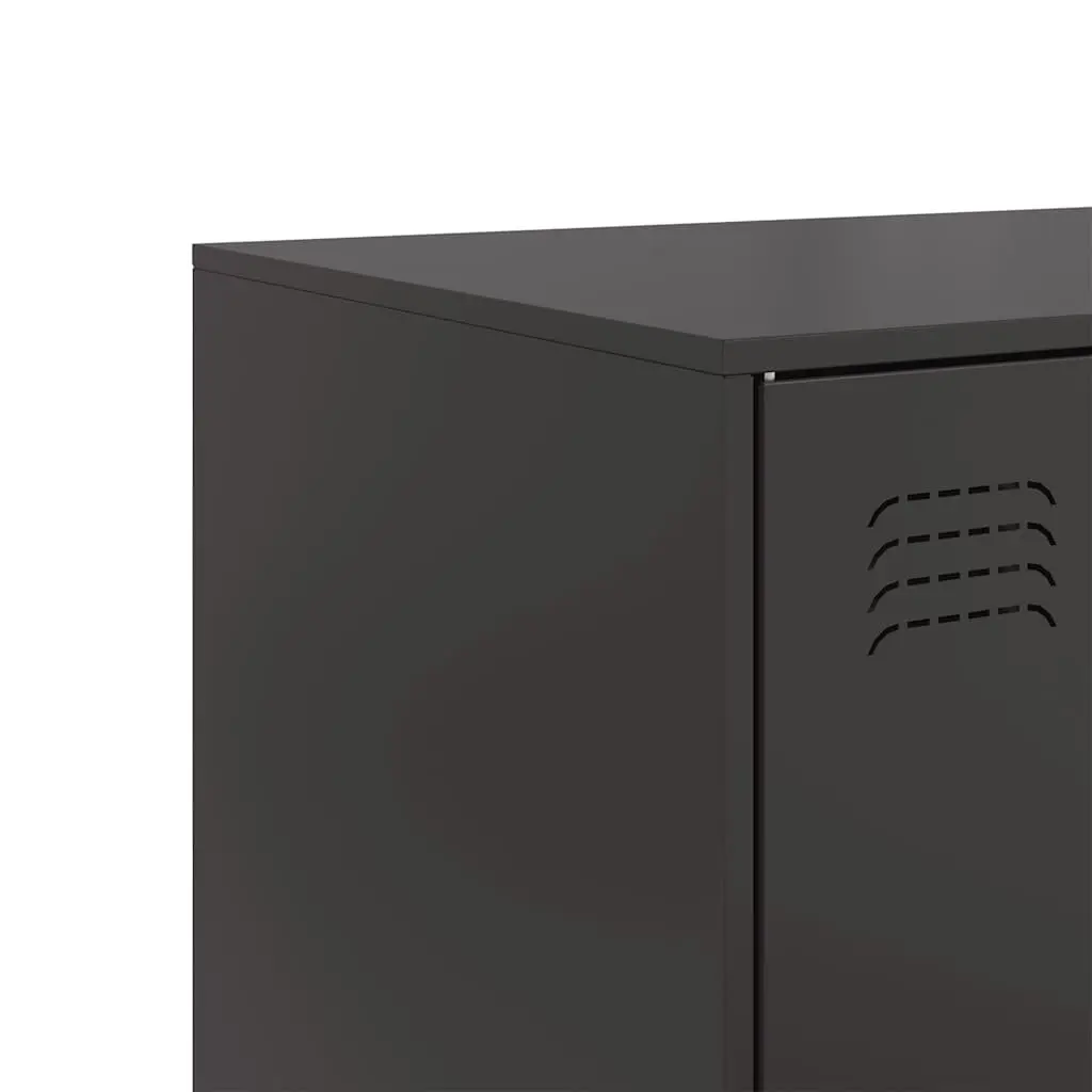 Black Sideboard with Ample Storage Space