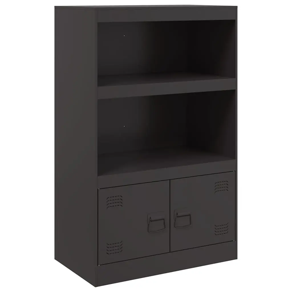 Black Sideboard with Ample Storage Space