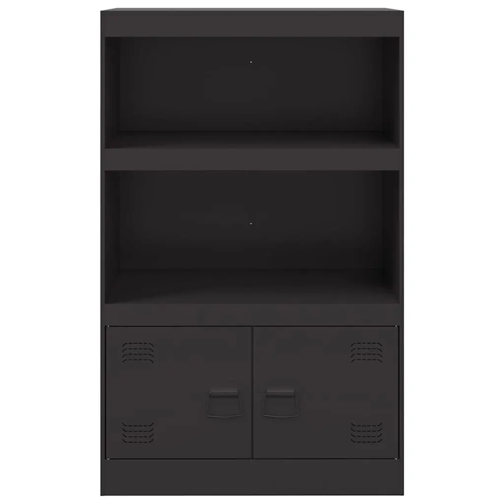 Black Sideboard with Ample Storage Space