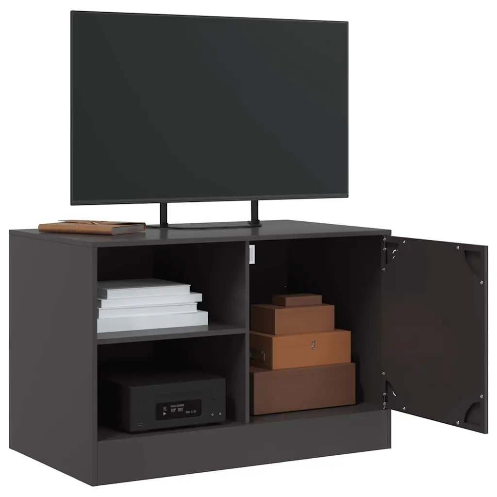 Black TV Cabinet Duo