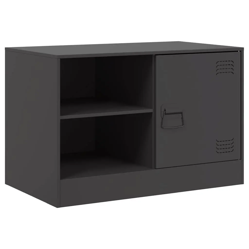 Black TV Cabinet Duo
