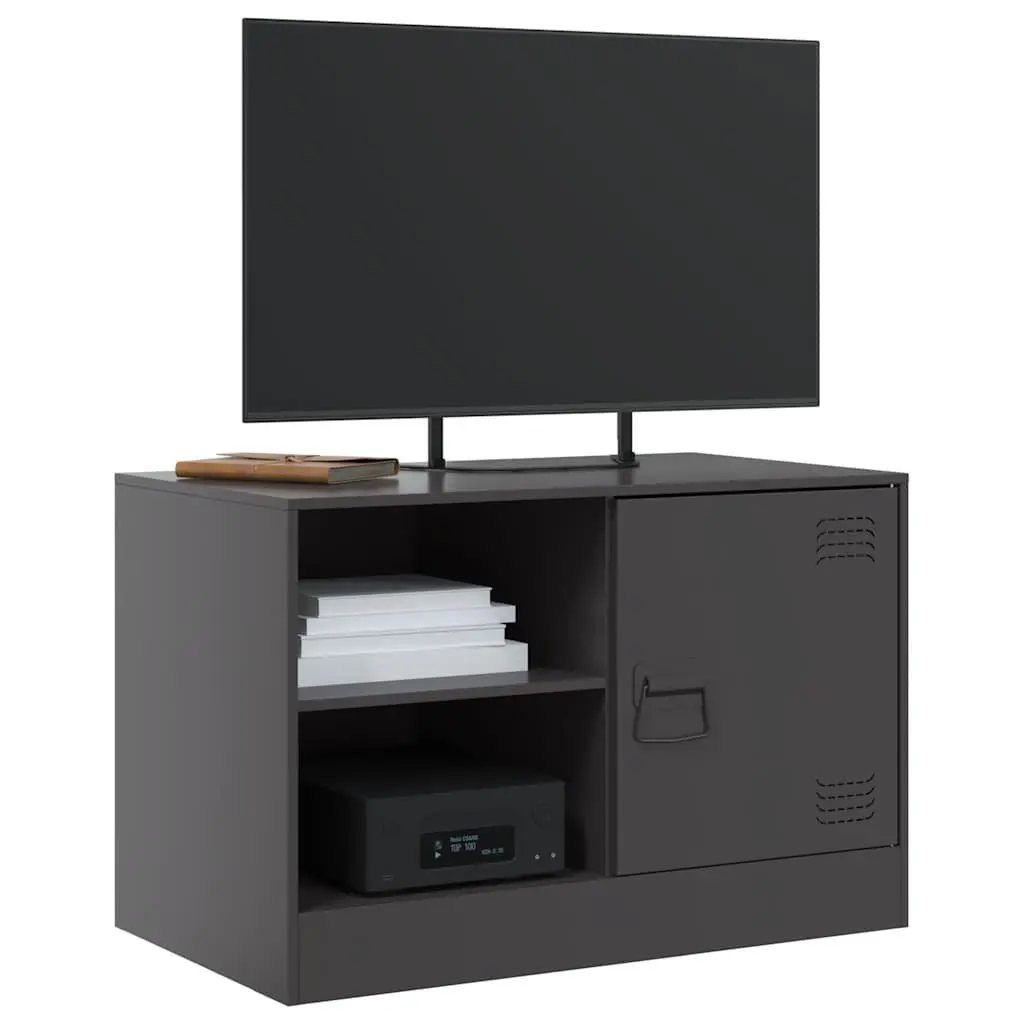 Black TV Cabinet Duo
