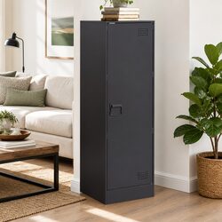 Sturdy and Practical Black Sideboard Storage Cabinet