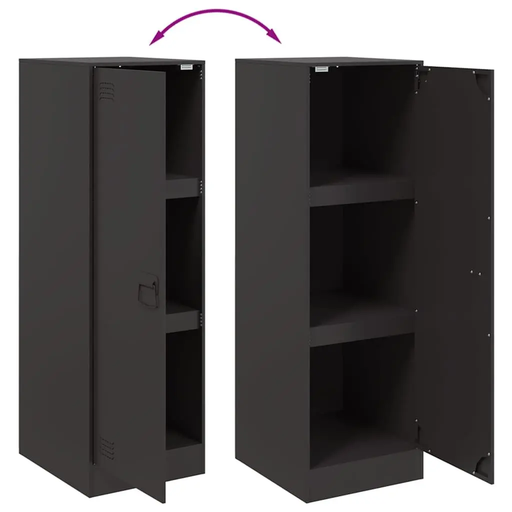Black Sideboard Storage Cabinet
