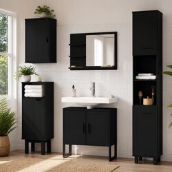 Reliable Black Vanity Cabinet for Your Bathroom Needs