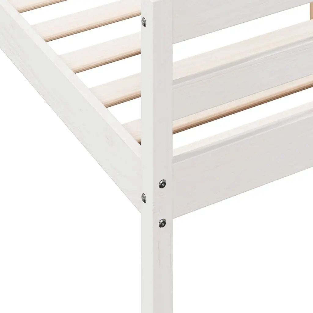 White Pine Double Bed Frame 137x187 cm