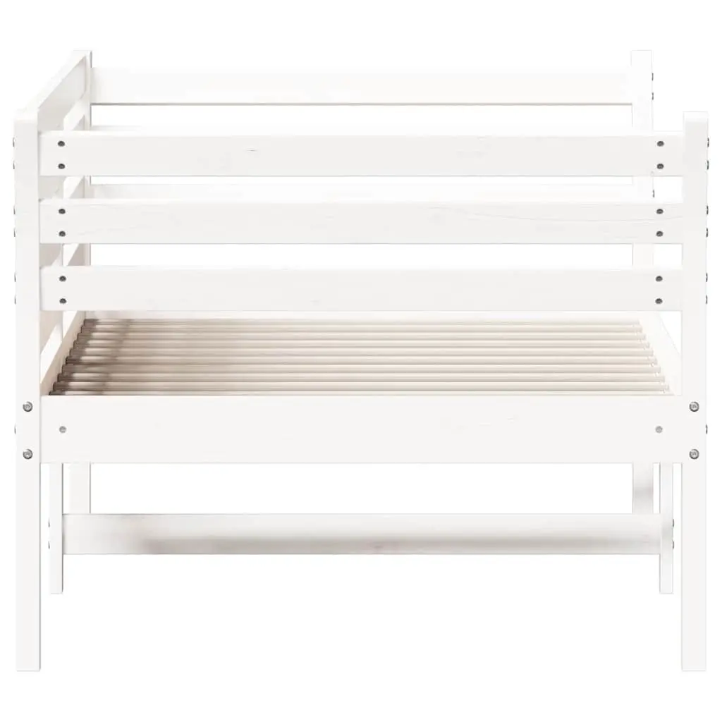 White Solid Pine Day Bed