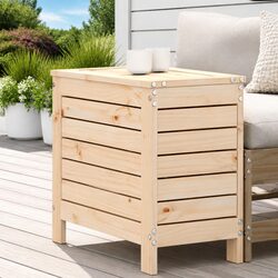 Reliable Wooden Footstool for Outdoor Comfort