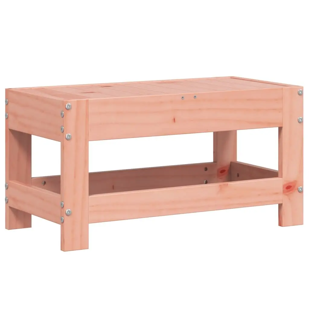 Solid Wood Footstool for Outdoor Comfort