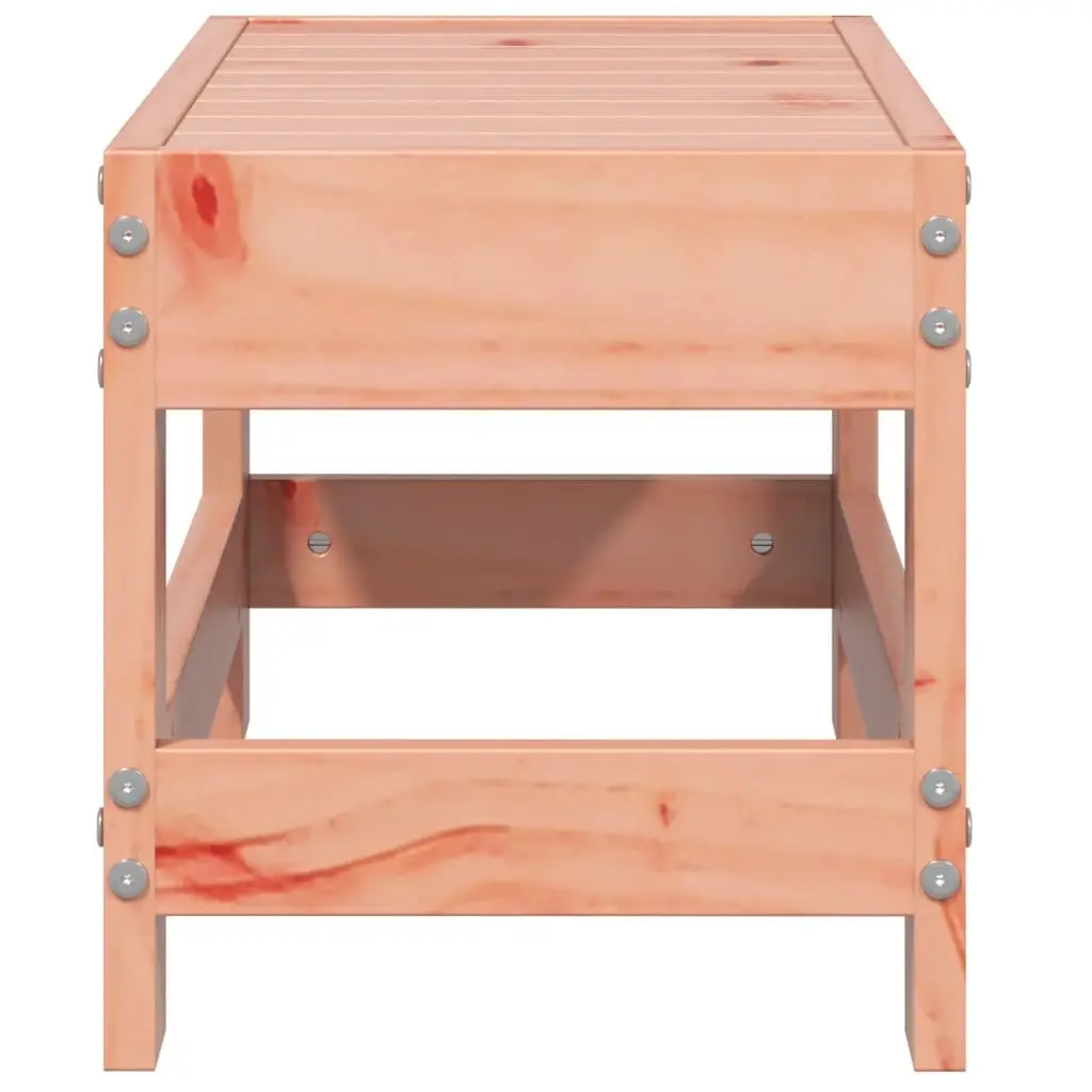 Solid Wood Footstool for Outdoor Comfort