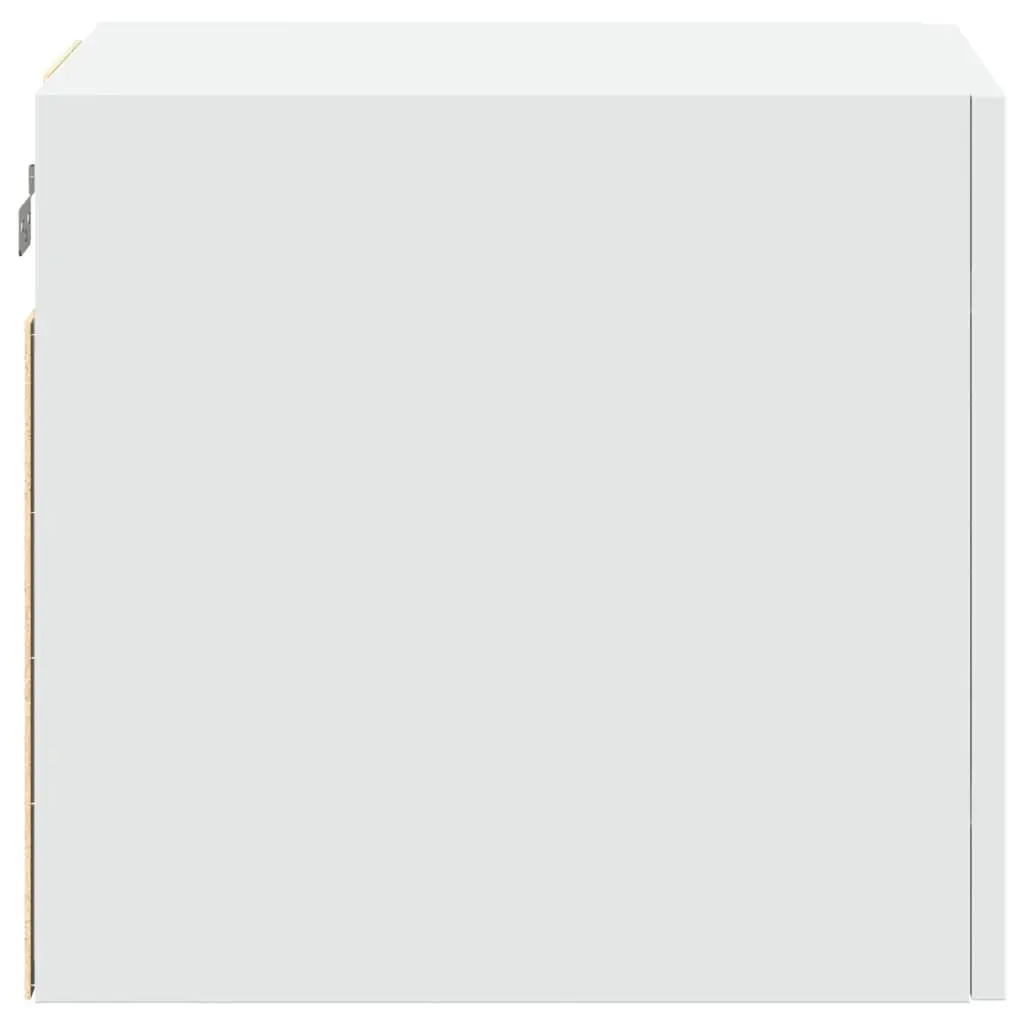 White Engineered Wood Wall Cabinet