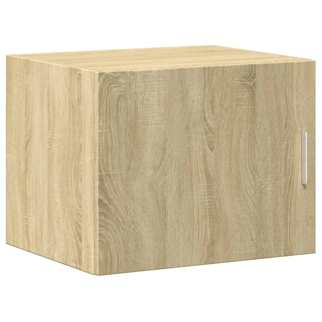 Wall Cabinet Storage Brown Sonoma Oak Wall-mounted 50 x 42.5 x 40 cm